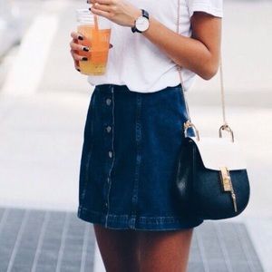 Button Up Skirt ✨